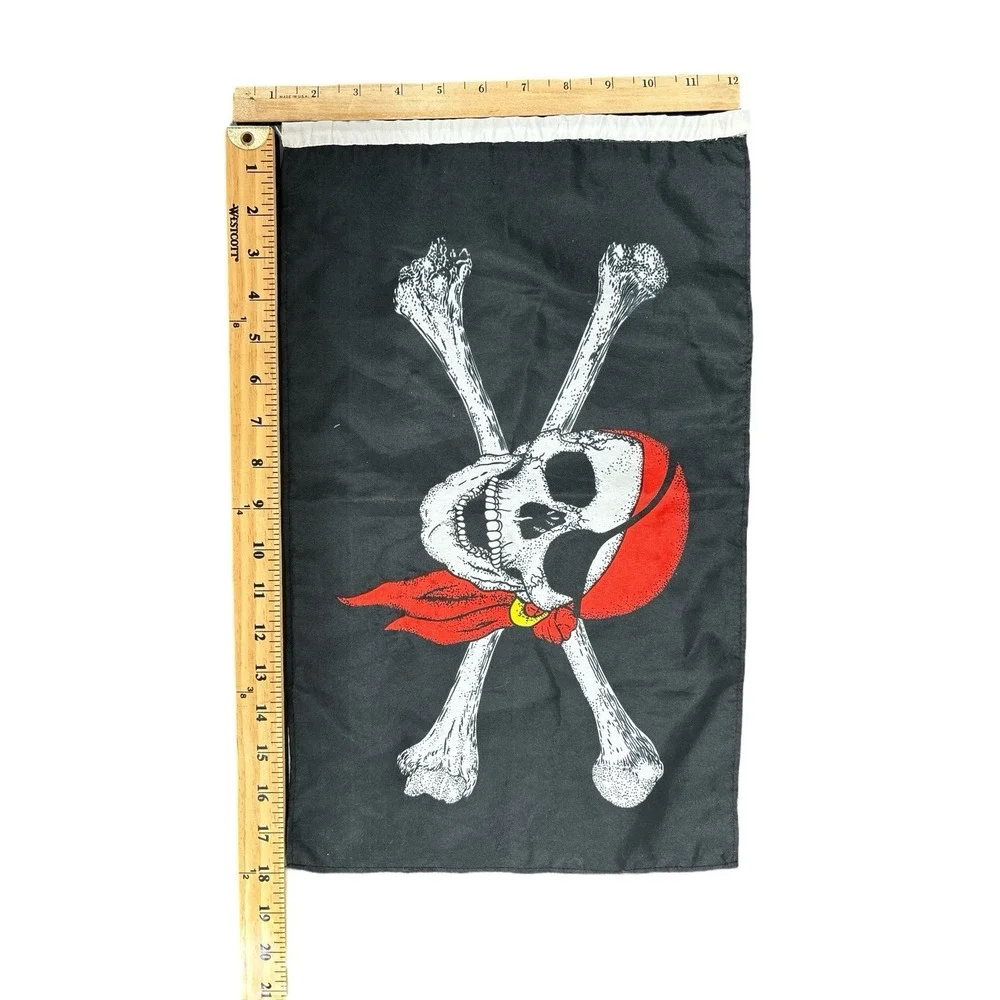 Pirate Toy Lot – Flag, Safari Ltd Figures, Fake Coins, X Marks the‎ Spot Decor